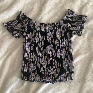 Floral Crop Top